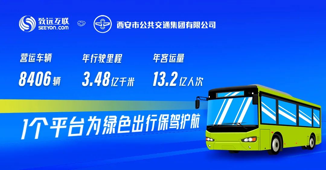 潍坊年载客运量13.2亿人次！致远互联签约“西安公交集团”